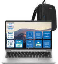 Hp Probook 440 G10 Intel Core I7 1355U 8gb 2tb SSD Iris® Xe Graphics Freedos 14" IPS Fullhd (1920X1080) 250NITS Taşınabilir Bilgisayar 968L9ETF04 + Zetta Çanta