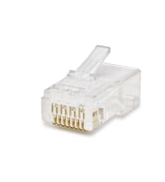 Cat6 Konnektör Rj45 100Lü Paket Şeffaf HDX5043