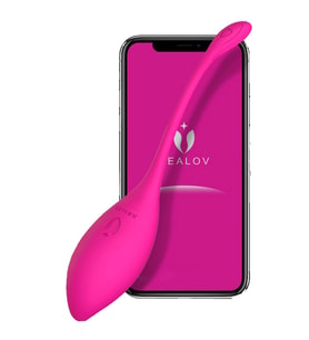 Dünyanın Her Yerinden Telefon İle Kullanılan Telefon Uygulamalı 6 Modlu Şarjlı Orgazm Vibratör