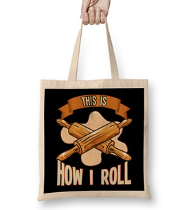 This Is How I Roll Physics Pun Funny Science Bez Çanta Uzun Saplı
