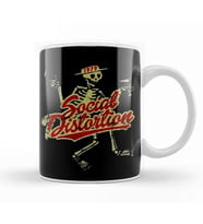 Band Vintage Social Old Rock Kupa Bardak Porselen