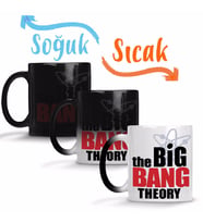 The Big Bang Theory İllüstrasyon Sihirli Kupa Bardak Porselen