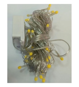10 M 100 Led Damla Uçlu Led Işık Gün Işığı Şeffaf Kablo