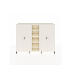 Hyperion Dolap 12 Raflı 4 Kapaklı 220x44x163 Aytaşı-Aytaşı
