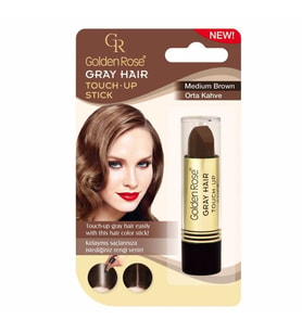 Golden Rose Stick Saç Beyazları Kapatıcı 03 ORTA KAHVE GRAY HAIR Touch-Up Stick