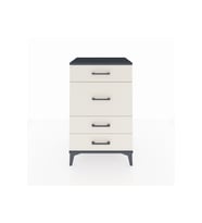 Hyperion Komodin 4 Çekmeceli 60x44x96 Antrasit-Aytaşı
