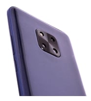 Huawei Mate 20 Pro Uyumlu Zore Metal Kamera Koruyucu (Mavi)