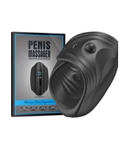 Censan Penis Massager Super Shock Glans Exerciser Titreşimli Mastürbatör