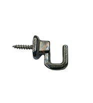 Vidalı Kanca, Askı Küçük - 15x18mm, Nikel - 100 Adet