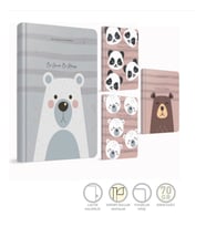 GIPTA BE GOOD İPLİK DİKİŞLİ SERT KAPAK 13X21 120YP. ÇİZGİLİ DEFTER