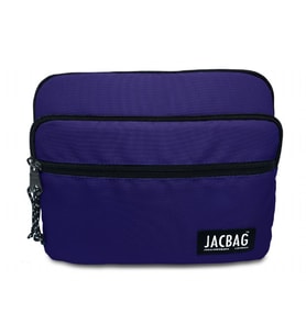 Jacbag Mor Kız Çocuk ve Kadın Üç Cepli Tablet Telefon Defter Çantası (Çok Renkli)