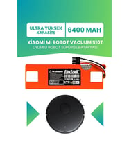 Xiaomi Mi Robot Vacuum S10T Uyumlu Batarya (YÜKSEK KAPASİTE) 6400mah Pil Robot Süpürge Batarya