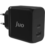 Lexroo 65W GaN USB-C + USB-A Şarj Aleti iPhone & iPad & Macbook & Notebook Uyumlu PD Hızlı Şarj