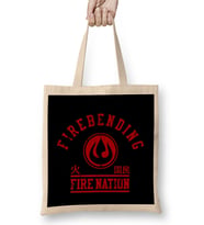 Fire bending-1 Bez Çanta Uzun Saplı