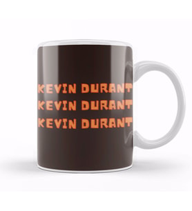 Kevin Durant   Basketball Gifts Vintage Retro Rainbow Quotes For BOYS AND Dad Kupa Bardak Porselen