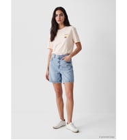 LCW Jeans İndigo Yüksek Bel Kadın Jean Şort