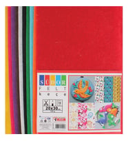 SÜDOR SK37 20X30 CM 10 RENK 180 G KEÇE