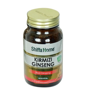 Shiffa Home Kırmızı Ginseng Diyet Takviyesi 850 Mg x 60 Kapsül