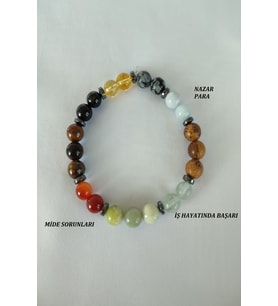 8 MM JASPER, FLORİT, ZEBERCET, AKUMARİN,FLORİT, AKİK, KAPLANGÖZÜ,DUMANLI KUVARS, SİTRİN, OBSDİYEN DOĞALTAŞ BİLEKLİK