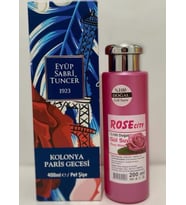 Eyüp Sabri Tuncer Paris Gecesi 400ML Kolonya Alana Rose City 200Ml Doğal gülsuyu hediye