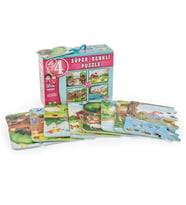 3222 ÇİFTLİK SÜPER RENKLİ PUZZLE 4LÜ