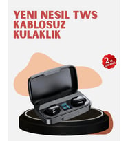 Yüksek Kapasiteli A10s TWS Kablosuz Kulaklık Dokunmatik Kontrol