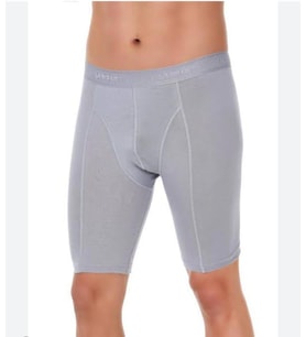 YILDIZ 162 ERKEK MODAL UZUN BOXER ŞORT TEKLİ