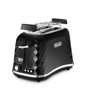 Delonghi CTJ2103 BK FRONT Bianco Ekmek Kızartma Makinesi Siyah