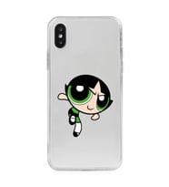 Iphone X ve XS Uyumlu Buttercup Tasarımlı Şeffaf Telefon Kılıfı