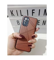 Xiaomi Redmi Note 10 Deri Desenli Kılıf Modeli