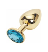Taşlı Küçük Boy Metal  Plug-af4145