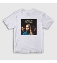 Presmono Unisex Çocuk Beyaz Truth Müzik London Grammar T-Shirt 515081tt (Beyaz)