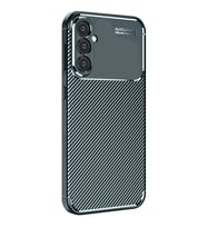 Samsung Galaxy A56 Kılıf Auto Focus Karbon Kapak - Koyu Yeşil