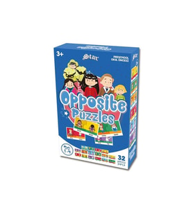 Star 32 Parça Puzzle Opposite Puzzles Ingilizce 1-4 Yaş