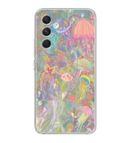Samsung Galaxy A15 Uyumlu Deniz Anası Tasarımlı Şeffaf Telefon Kılıfı