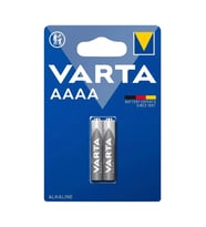 Varta MN2500 AAAA 1.5 V Pil 2'li Varta İnce AAAA Pil