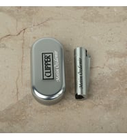 Orjinal Clipper Kutulu  İsme Özel Gazlı Çakmak (Gümüş)