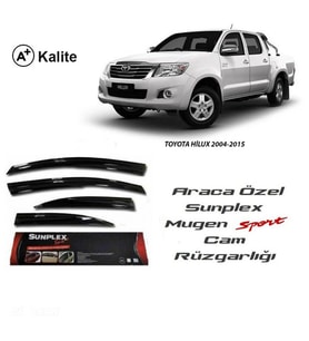 Toyota Hilux Cam Rüzgarlığı Mugen Tip Sunplex