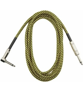 Valencia Drca2yw Gitar Kablo Gürültüsüz (Noisless) 3M Sarı