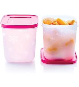 Tupperware Hediye Paketli Alaska Kap Yüksek Gövdeli 2'Li Set 1.1L