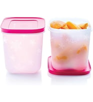 Tupperware Hediye Paketli Alaska Kap Yüksek Gövdeli 2'Li Set 1.1L