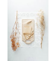 MG020 Ahşap Doğrama Tahtası, Ahşap Sunum Tabağı 31x15 cm