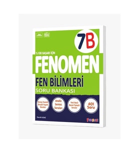 Gama Yayınları 7. Sınıf Fen Bilimleri Fenomen Soru Bankası(B)