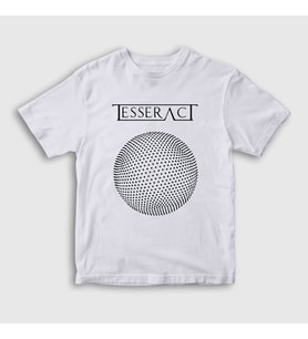 Presmono Unisex Çocuk Beyaz Altered State Tesseract T-Shirt 463039tt (Beyaz)