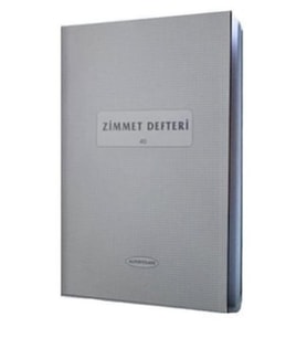 Zimmet Evrak Defteri 40 Yaprak Karton Kapak