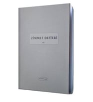 Zimmet Evrak Defteri 40 Yaprak Karton Kapak