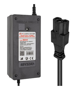 Powermaster PM-3644 48 Volt - 32 Amper Elektrikli Bisiklet Şarj Cihazı