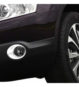 Nissan Qashqai J10 Sis Farı Çerçevesi 2 Prç Abs Krom 2010-2013