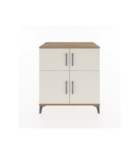 Hyperion Şifonyer Tek Raflı 4 Kapaklı 88x44x96 Çam-Aytaşı