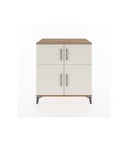 Hyperion Şifonyer Tek Raflı 4 Kapaklı 88x44x96 Çam-Aytaşı
